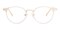 Weymouth Beige Oval TR90 Eyeglasses