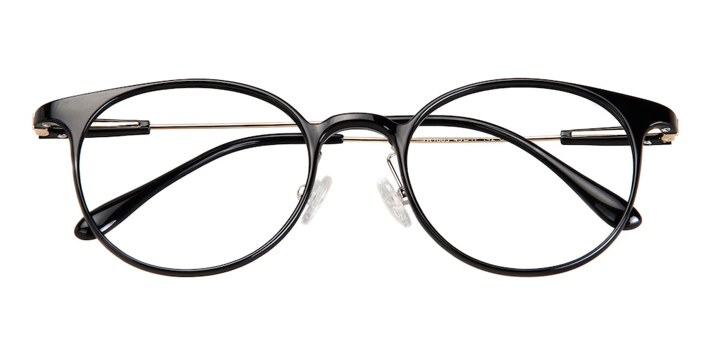Weymouth Black Oval TR90 Eyeglasses