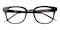 Ludington Black Square Acetate Eyeglasses