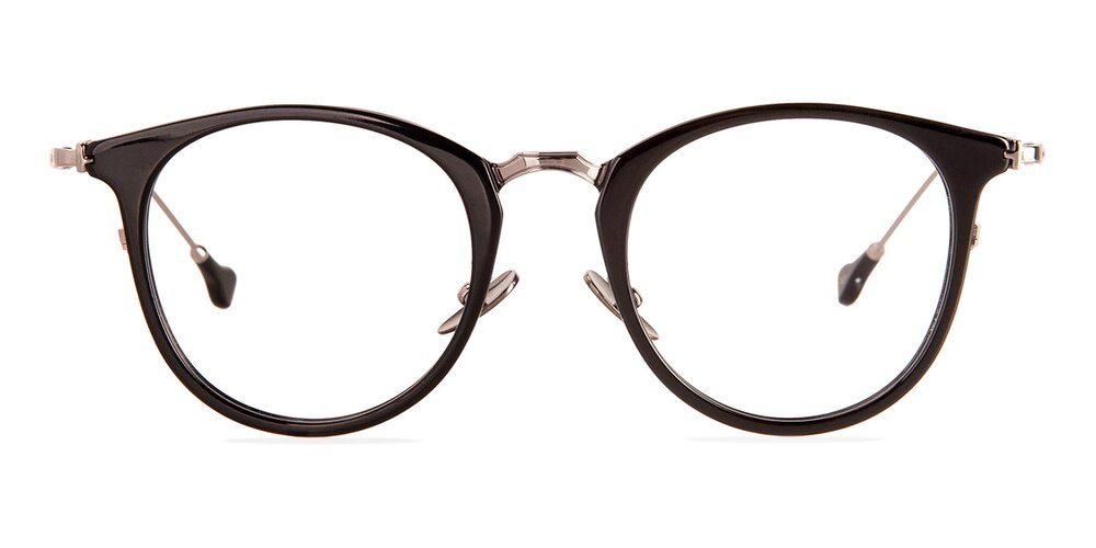 Goodland Black Classic Wayframe Acetate Eyeglasses