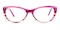 Faithe Purple Cat Eye Acetate Eyeglasses