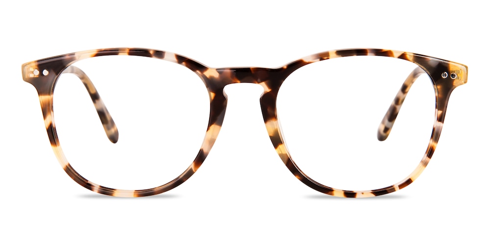 Lot Light Tortoise Classic Wayframe Acetate Eyeglasses