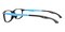 Laval Black/Blue Rectangle TR90 Eyeglasses