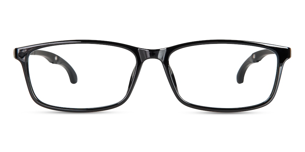 Laval Black Rectangle TR90 Eyeglasses