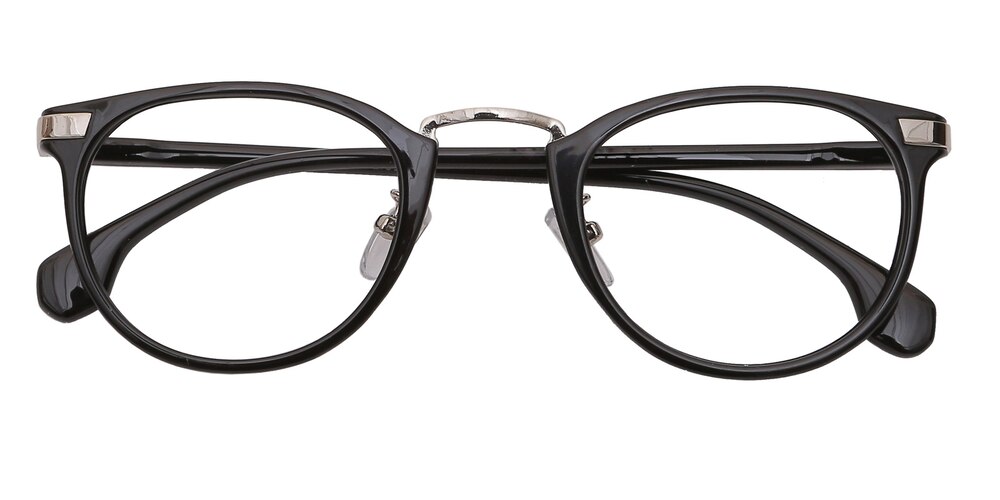 Jellico Black Oval TR90 Eyeglasses