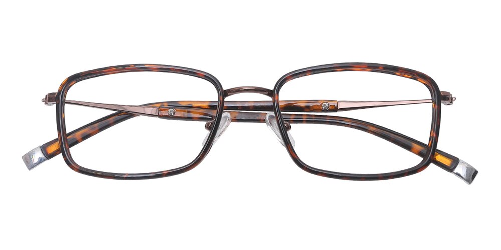 Archibald Tortoise Rectangle TR90 Eyeglasses