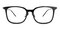 Evan Black Square Acetate Eyeglasses
