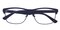 Salle Black Rectangle TR90 Eyeglasses