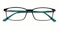 Battle Black/Green Rectangle TR90 Eyeglasses