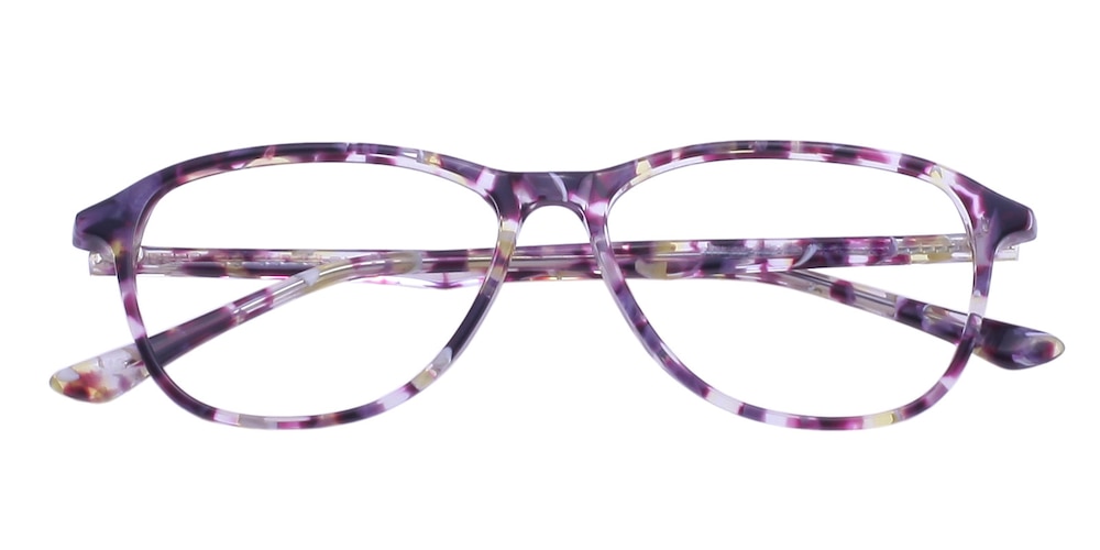 Doreen Floral Classic Wayframe Acetate Eyeglasses
