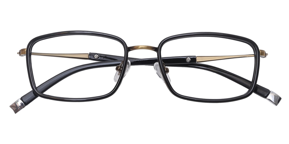 Archibald Black Rectangle TR90 Eyeglasses