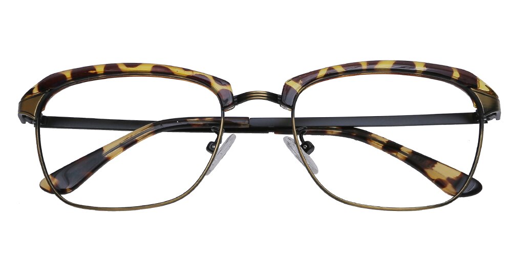 Gary Tortoise Rectangle TR90 Eyeglasses