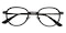 Anza Black Round TR90 Eyeglasses