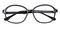 Scottsdale Black Round Acetate Eyeglasses