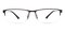 Curitis Brown Rectangle Titanium Eyeglasses
