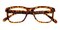 Broadmoor Tortoise Square Plastic Eyeglasses
