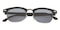 Durham MBlack Classic Wayframe Plastic Sunglasses