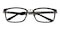 David Black Rectangle Acetate Eyeglasses