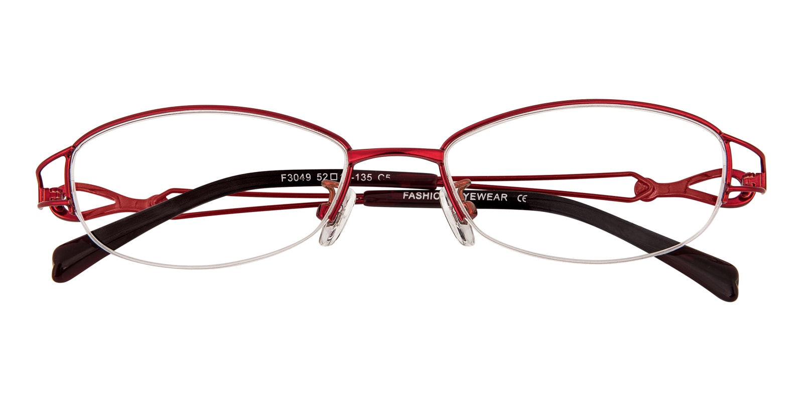 Juliet Oval - Red Eyeglasses