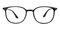 Park Black Oval TR90 Eyeglasses