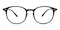 Collinsville Black Classic Wayframe TR90 Eyeglasses