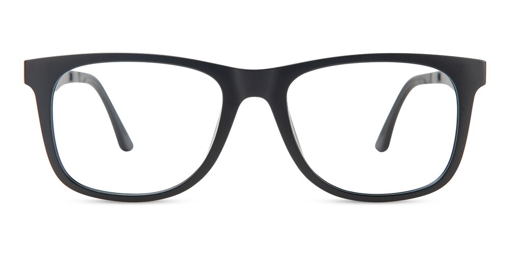 Sharp Clip-on MBlack Classic Wayframe TR90 Eyeglasses
