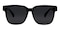 Dodge Black Square TR90 Sunglasses