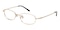Copperfield Golden Oval Titanium Eyeglasses