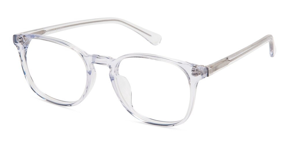 Max Crystal Classic Wayframe Acetate Eyeglasses