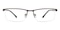 Tracy Brown Rectangle Titanium Eyeglasses