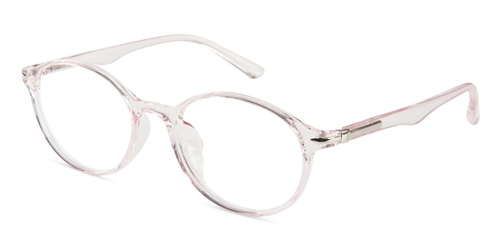 Page Pink Oval TR90 Eyeglasses
