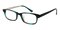 Iowa Green Rectangle Acetate Eyeglasses