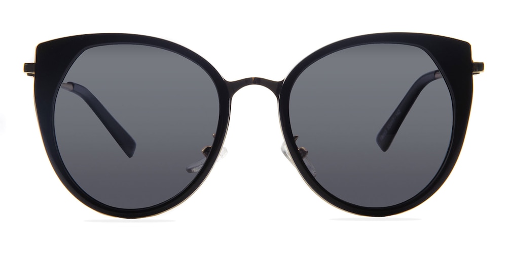 Belinda Black Cat Eye TR90 Sunglasses