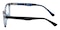 Hyannis Blue Rectangle TR90 Eyeglasses