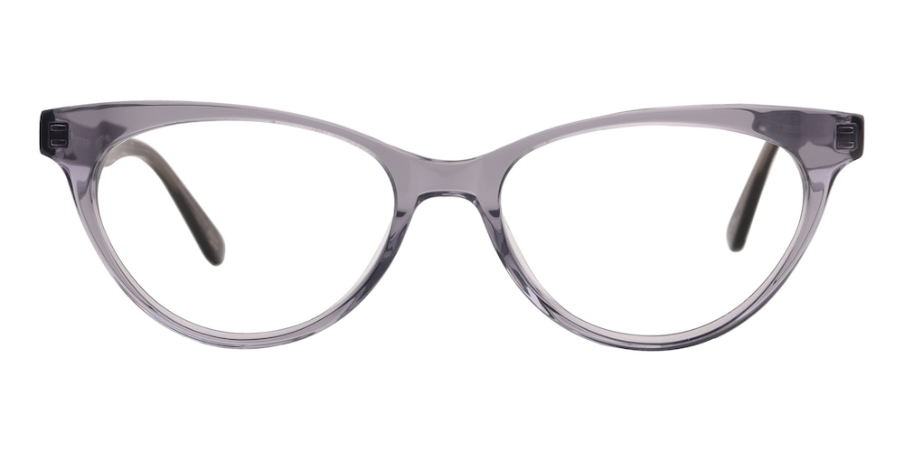 Sandra Gray Cat Eye Acetate Eyeglasses