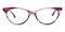 Sandra Purple Cat Eye Acetate Eyeglasses