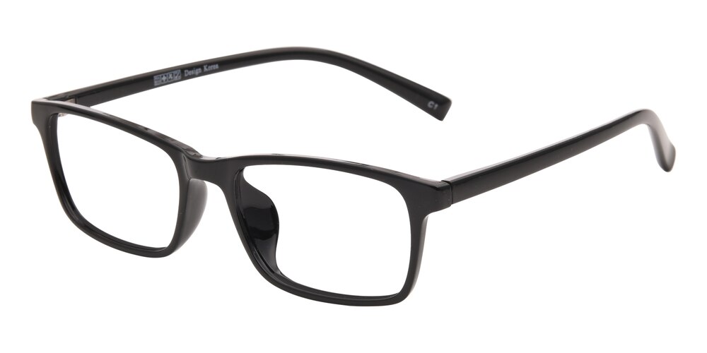 Holt Rectangle Black Full-Frame TR90 Eyeglasses | GlassesShop