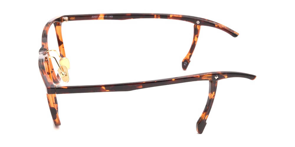 GreenBay Tortoise Rectangle TR90 Eyeglasses
