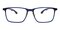GreenBay Blue Rectangle TR90 Eyeglasses