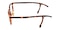 Eagle Tortoise Rectangle TR90 Eyeglasses