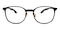 Grove Black Oval TR90 Eyeglasses