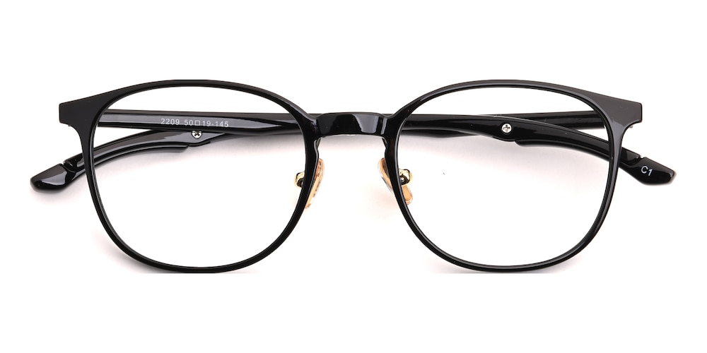 Grove Black Oval TR90 Eyeglasses