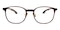 Grove Brown Oval TR90 Eyeglasses
