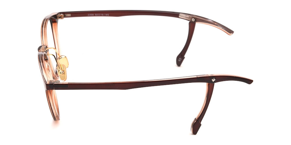 Grove Brown Oval TR90 Eyeglasses
