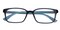 Allen Blue Rectangle TR90 Eyeglasses