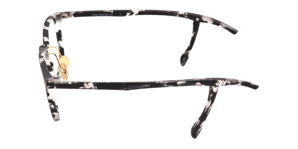 Grove Black/Crystal Oval TR90 Eyeglasses