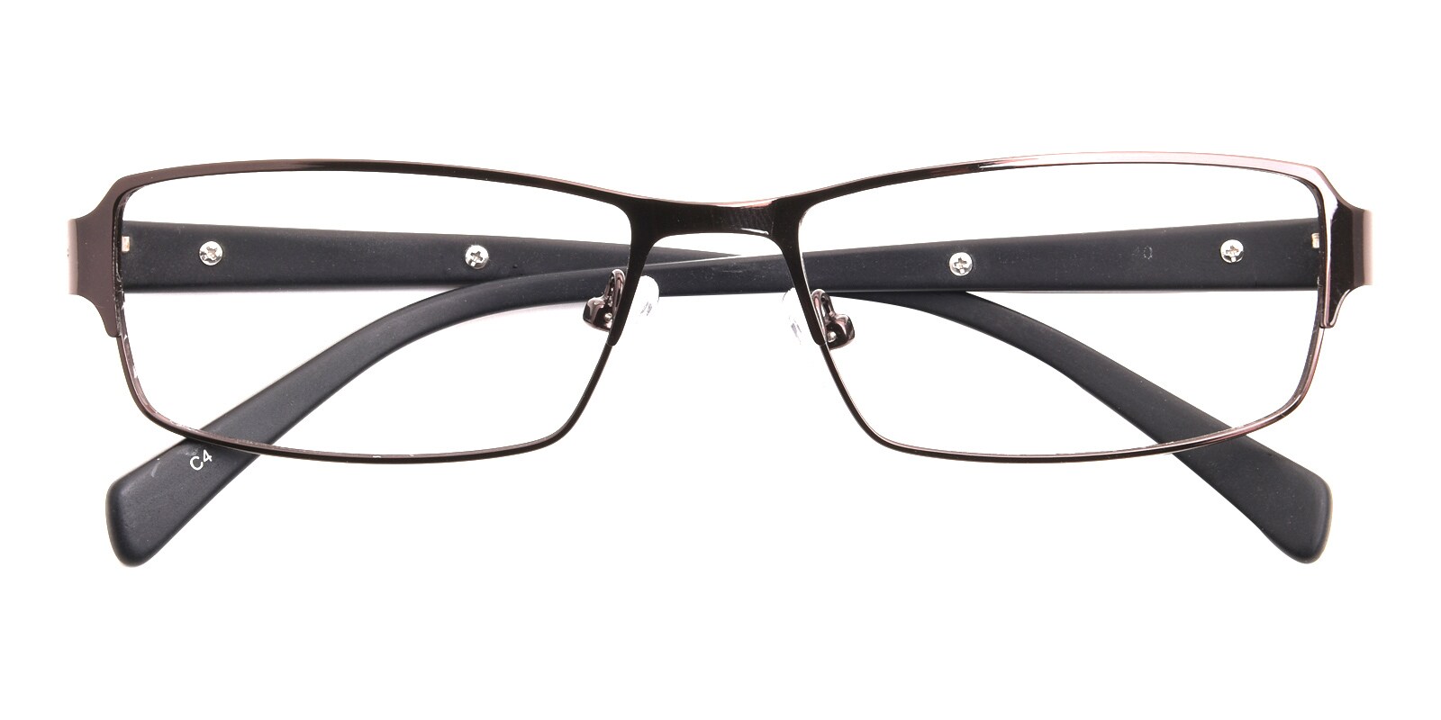 Kim Rectangle - Brown Eyeglasses