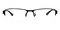 Henry Antony Blue Rectangle Metal Eyeglasses