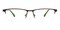 Antony Brown Rectangle Titanium Eyeglasses