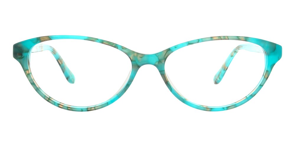 Renata Green Cat Eye Acetate Eyeglasses